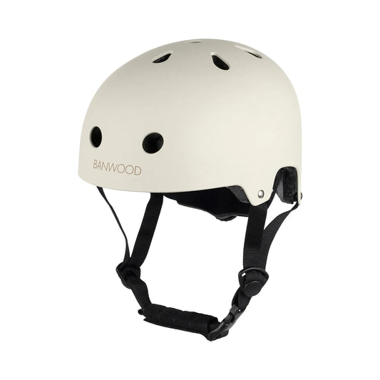 Kids Helmet - Matte Cream