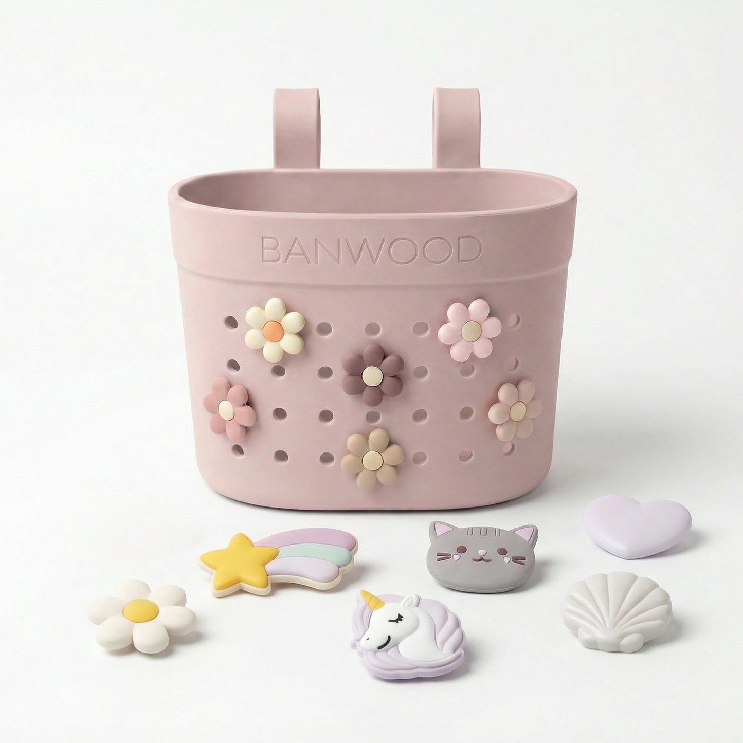 Pin & Ride Basket Banwood - Fadedpink